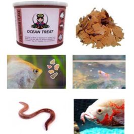 Ocean Treat Earthworm Flake(100 gm)