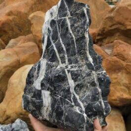 Japanese black seiryu aquascape stone (1/2 kg)